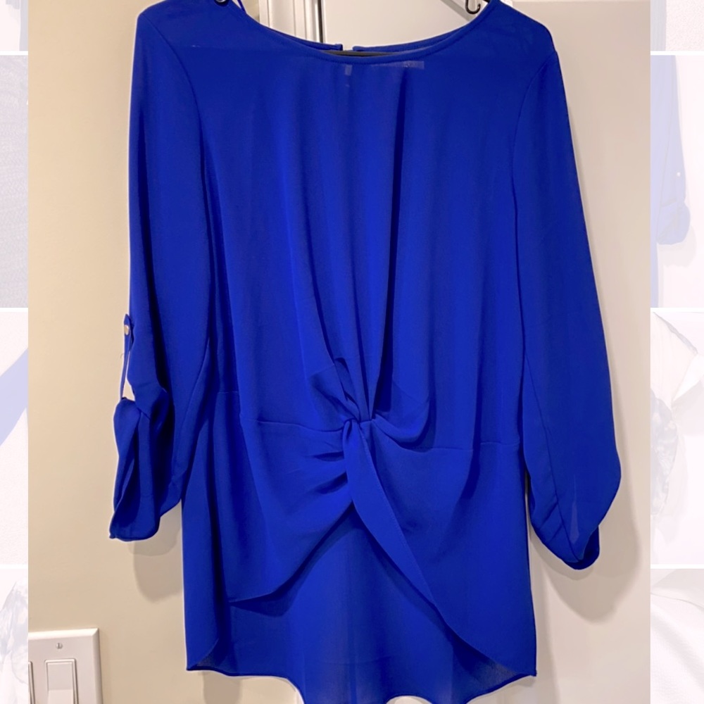 Skies Are Blue - Blue Blouse